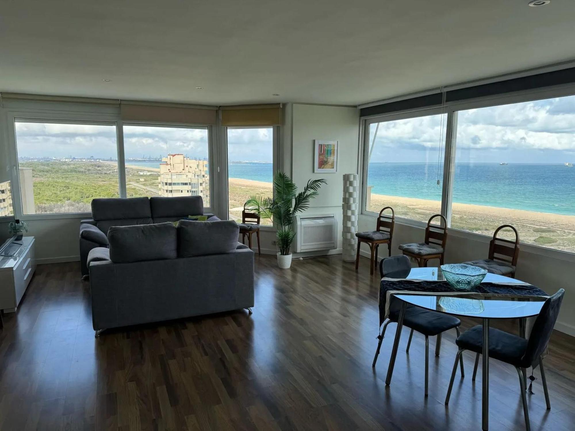 Spacious Apartment In Valencia With Sea View - 160 Sqm Exteriér fotografie